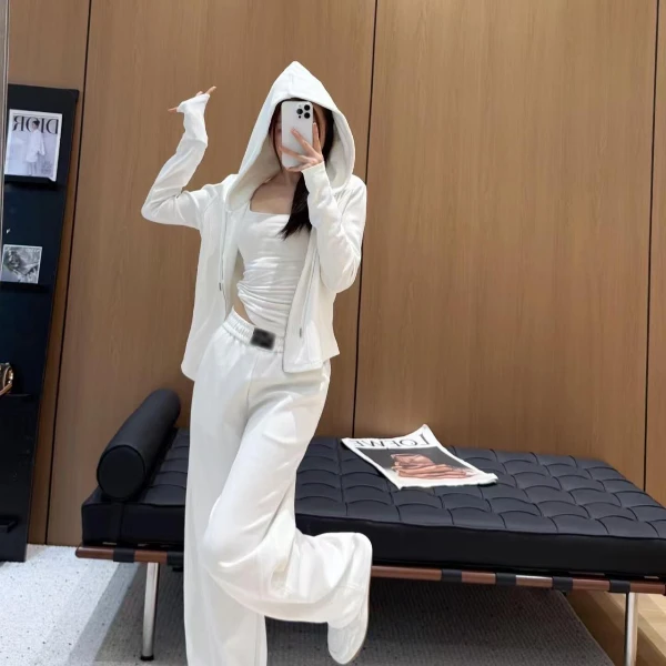 时尚套装炸街女装显瘦洋气时尚小香风宽松休闲休闲风