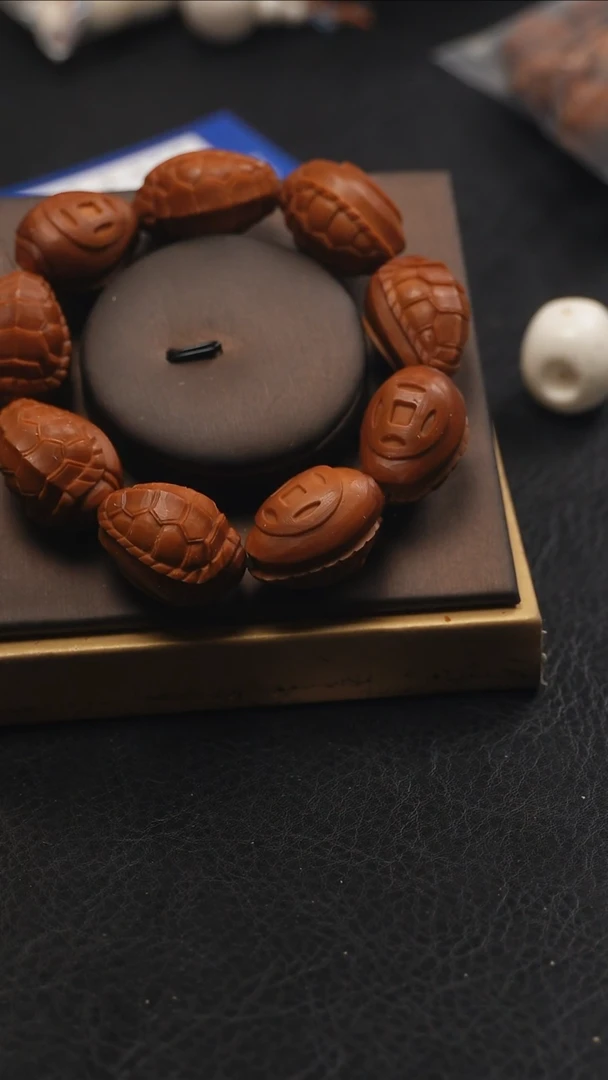 【闪购商品】橄榄核手串/手链鱼子精品文玩橄榄核雕刻