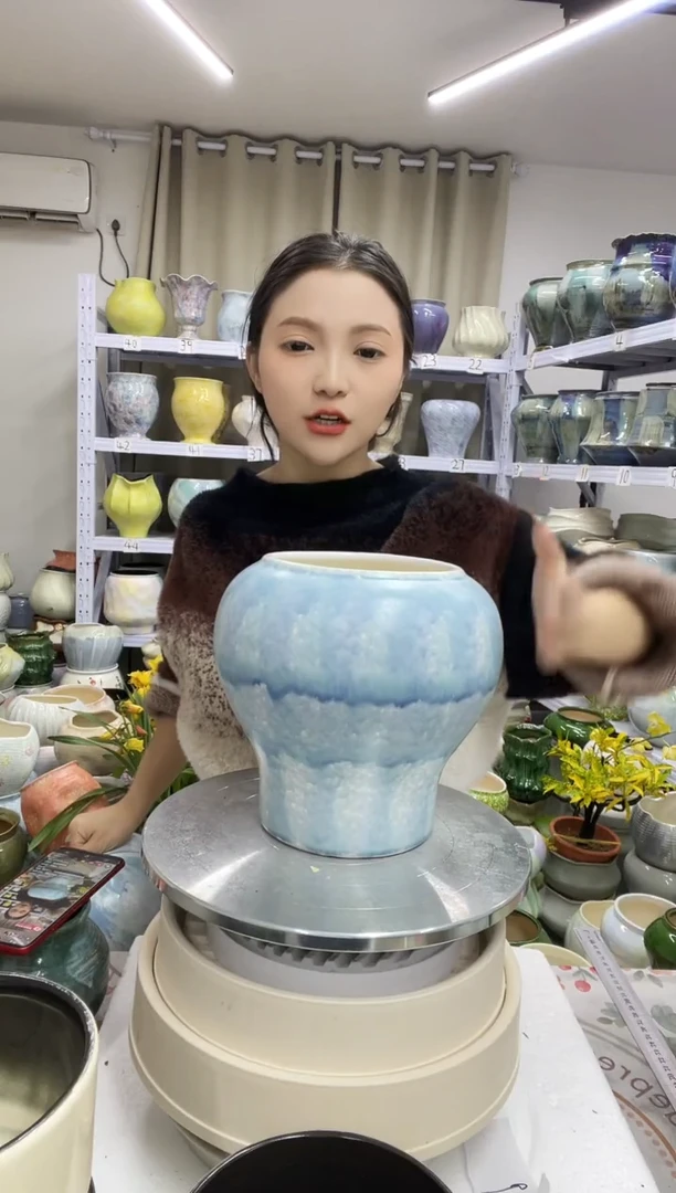 【12.15】花盆链接 高21：  口：14