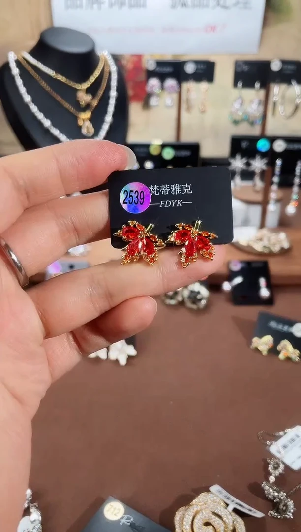 合金925银锆石梵2539