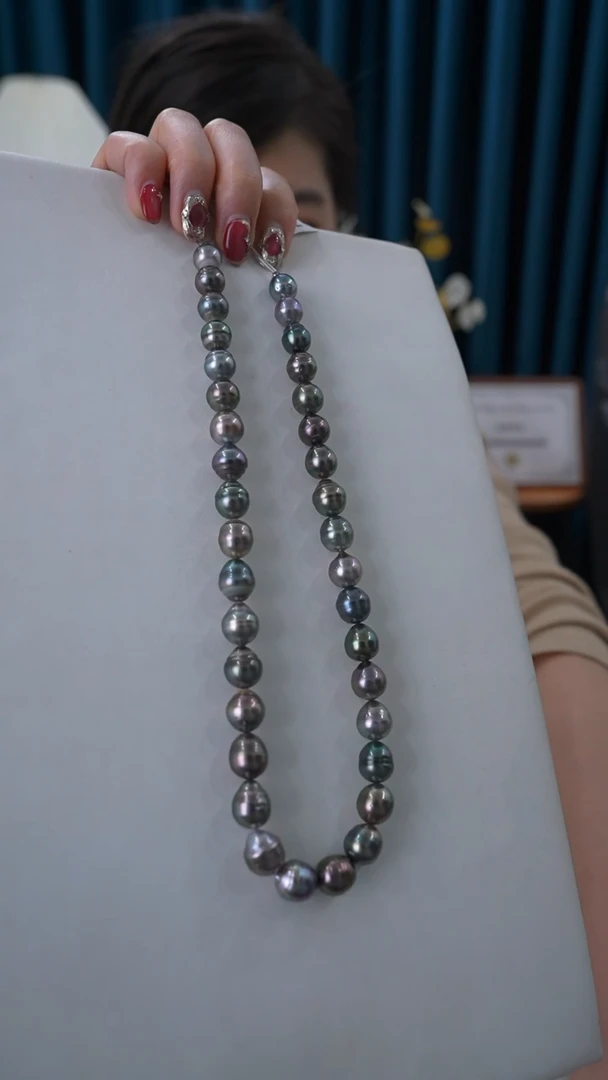 【闪购商品】海水珍珠项链未镶嵌大溪地巴洛克项链