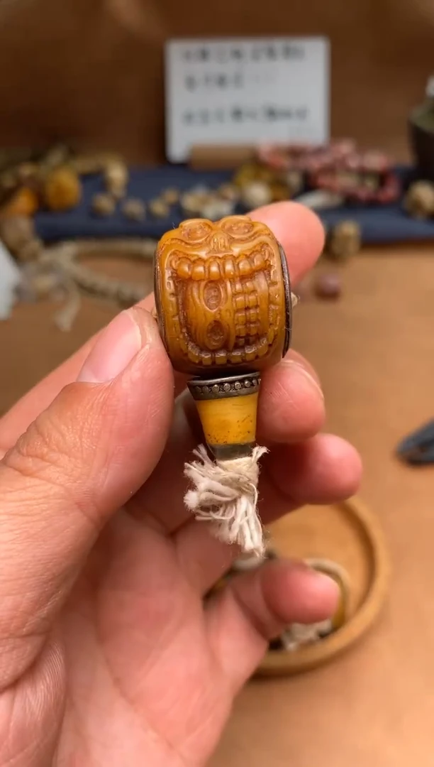 【闪购商品】牛骨其他P380-马骨尸驼林三通-有棕裂