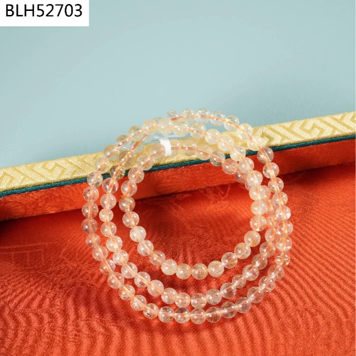 【老掌柜讲珠宝】发晶三圈手串6m+ BLH52703