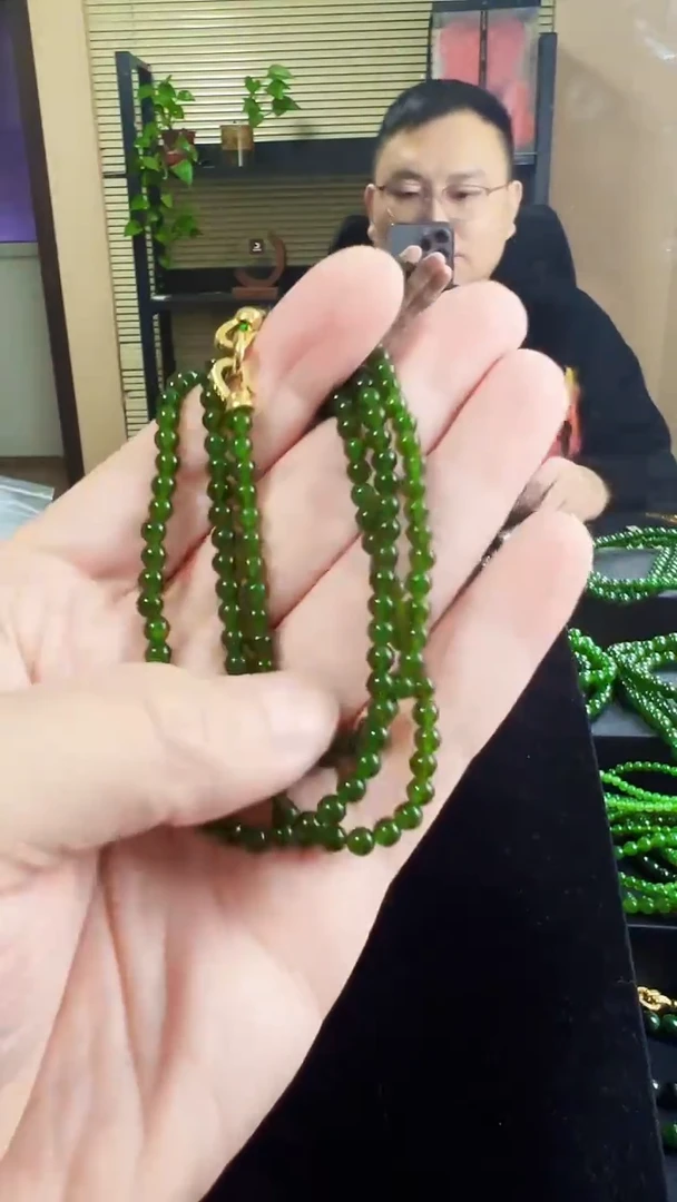 项链未镶嵌和田玉（碧玉）4