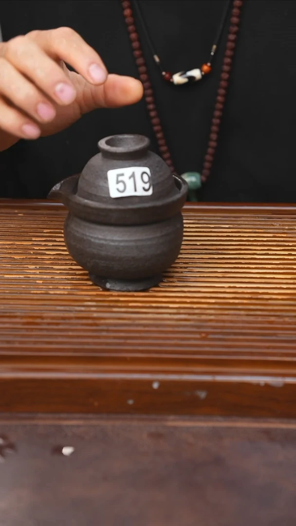 万古烧粗陶手工茶具