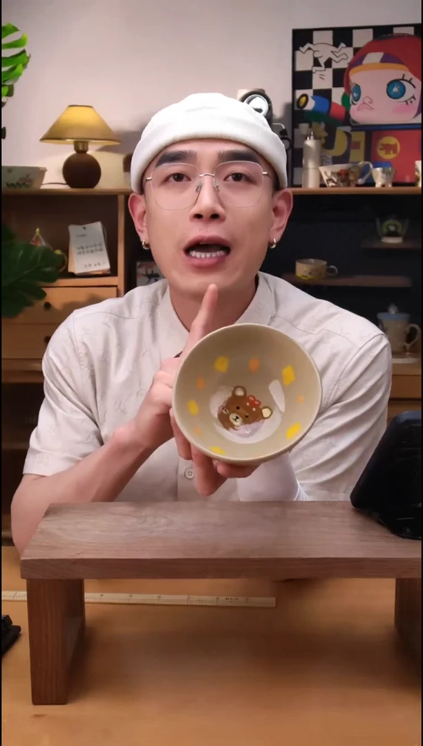 摆件景德镇可爱设计师款陶瓷