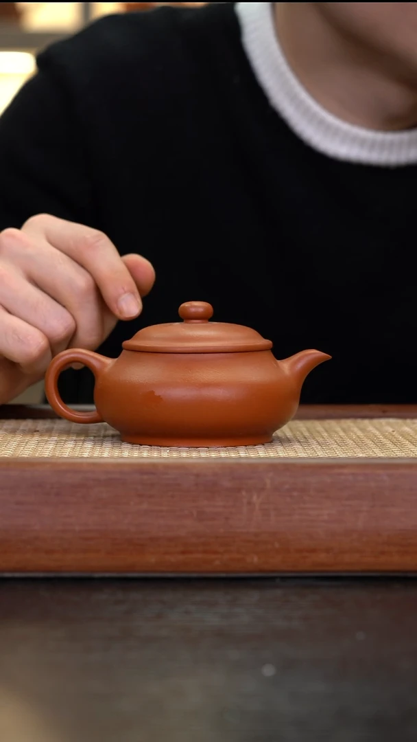 茶壶紫砂LD   赵庄朱泥   明炉   200cc