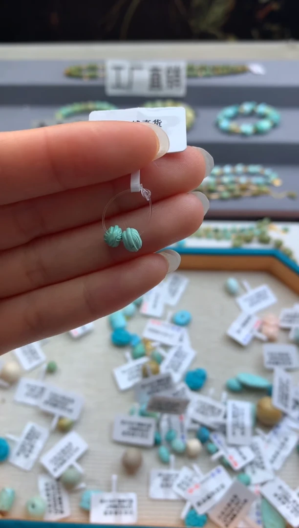 未镶嵌单珠南红玛瑙茜.E06