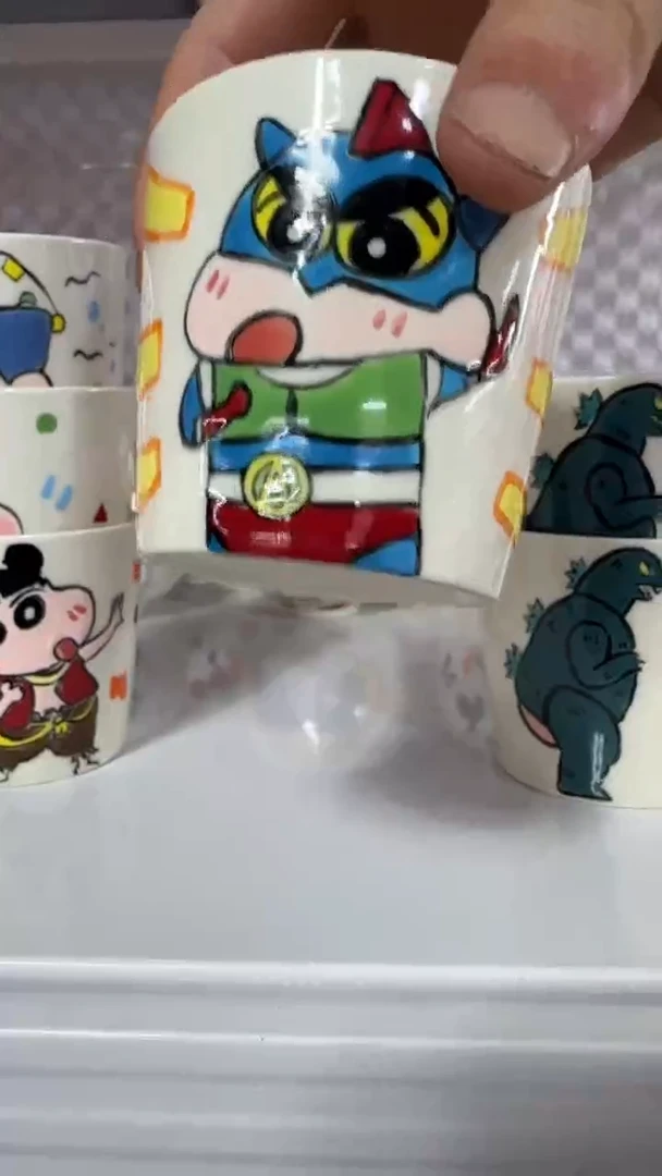 高温釉下彩手工手绘陶瓷