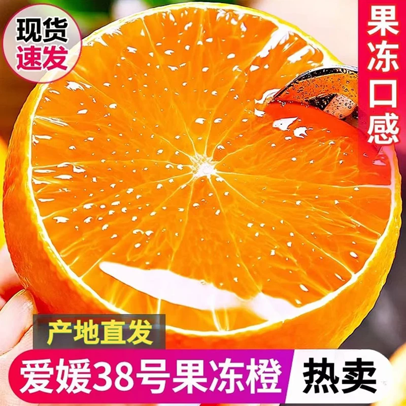 【坏果包赔】四川爱媛38号果冻橙新鲜水果应当季整箱甜橙子手剥橙子