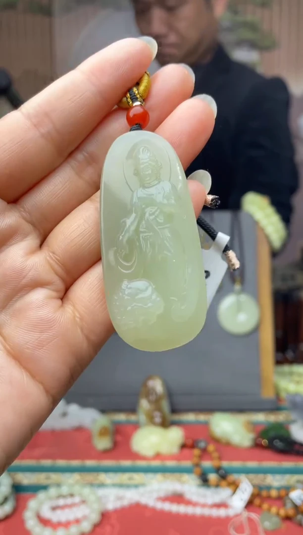 未镶嵌和田玉挂件拍一发一