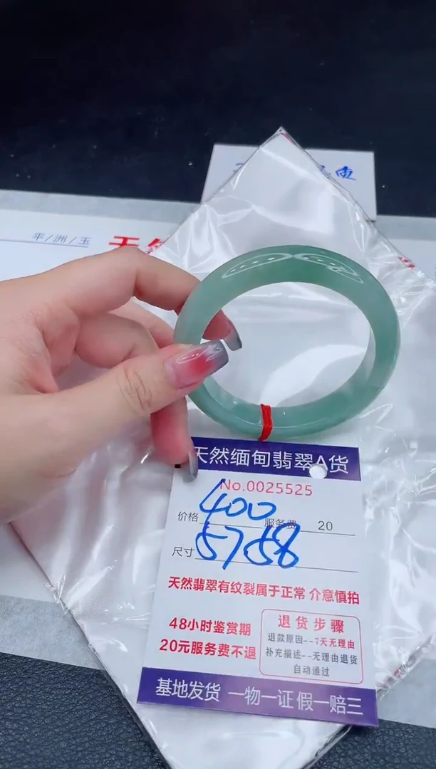 未镶嵌手镯翡翠400.00