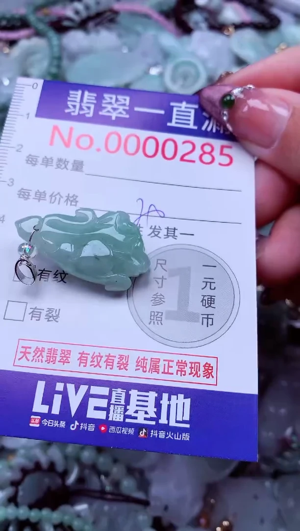 颈饰未镶嵌翡翠285