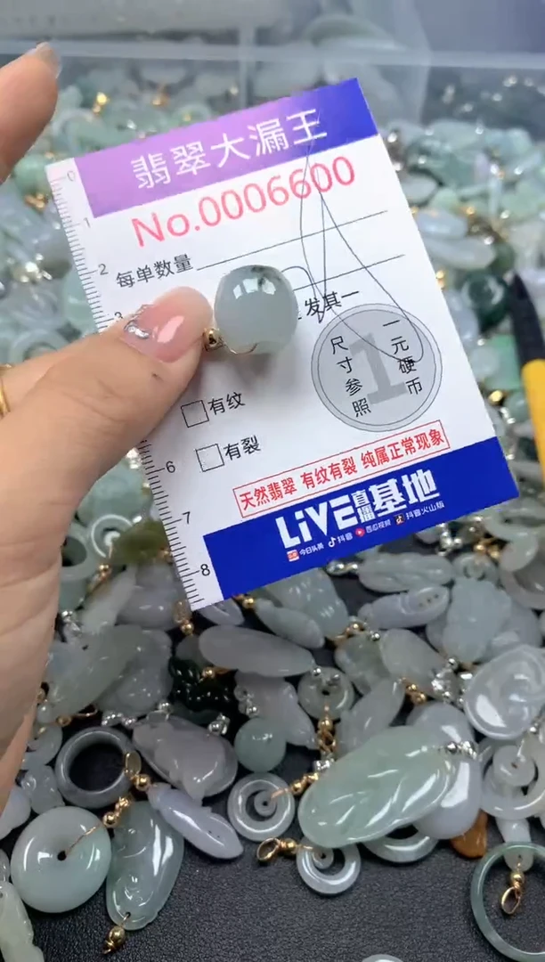 颈饰未镶嵌翡翠6600