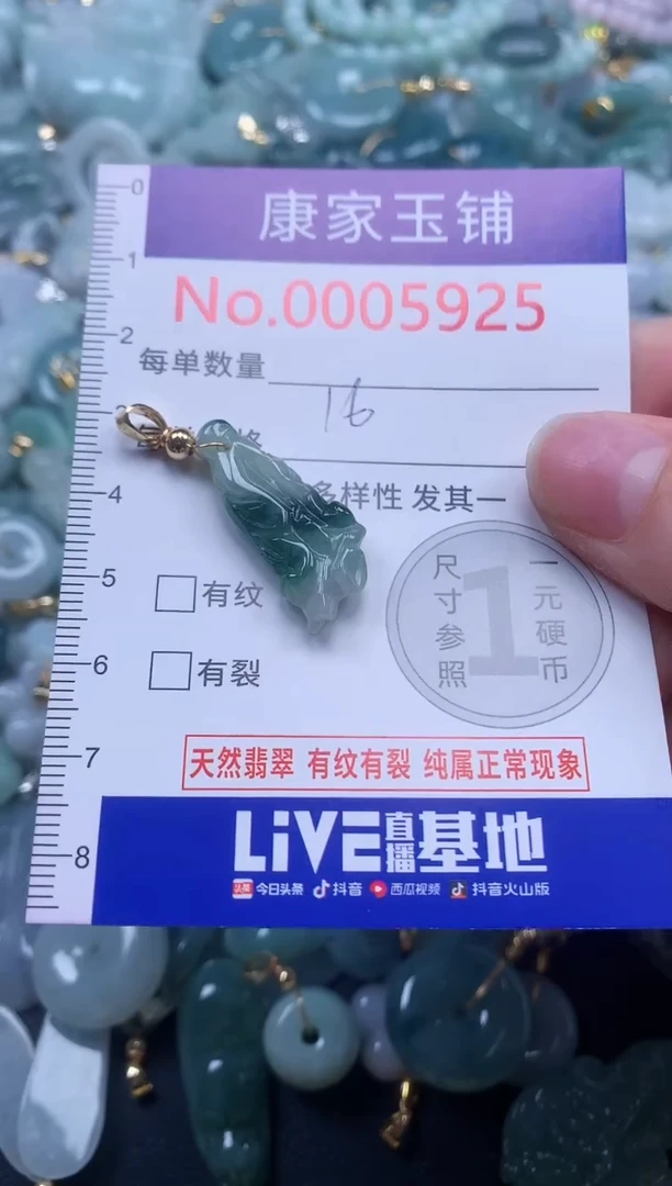 颈饰未镶嵌翡翠5925