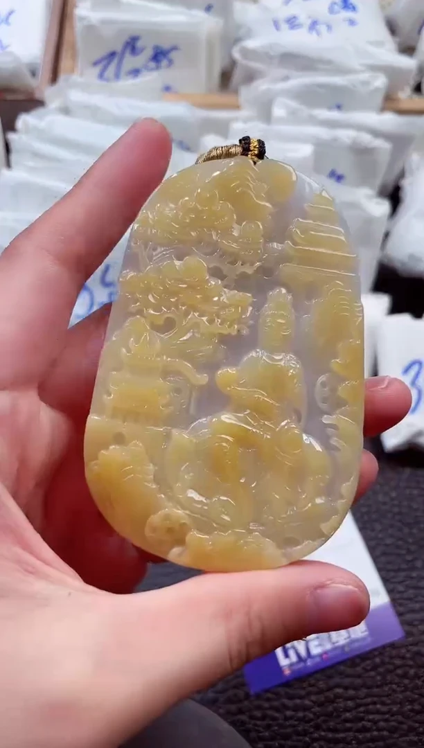 颈饰未镶嵌翡翠00002213普贤