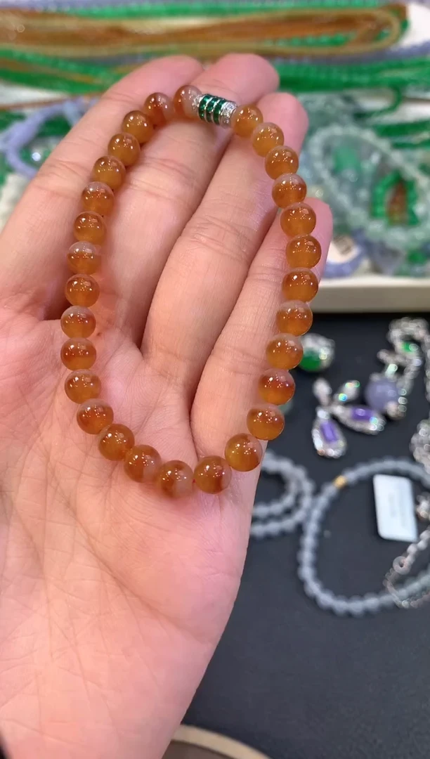 未镶嵌手串翡翠q185