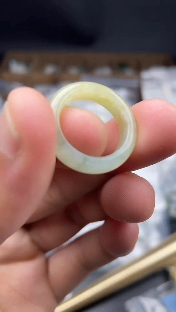 未镶嵌戒指翡翠缅甸天然翡翠a货戒圈17