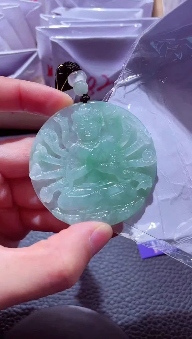 颈饰未镶嵌翡翠00000023千手