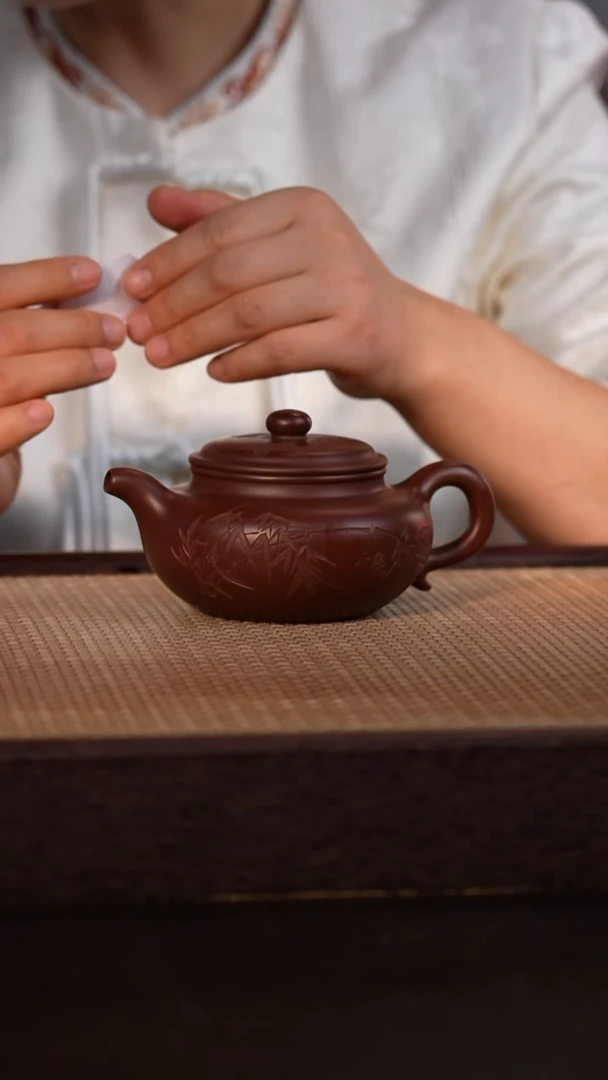 茶壶紫砂紫袍玉砂 250cc