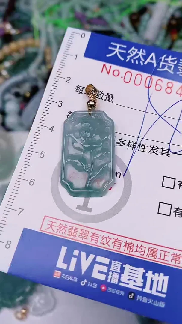 【闪购商品】翡翠颈饰未镶嵌00006849