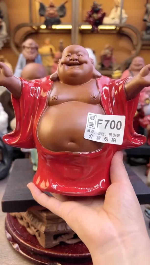 紫砂茶宠器闵紫砂茶宠摆件