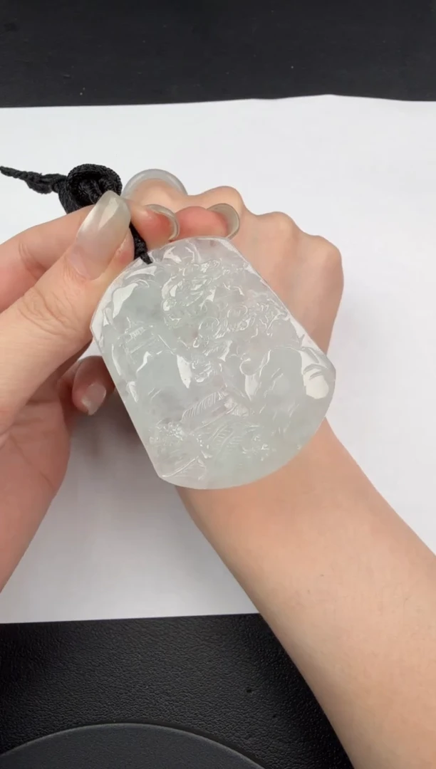 吊坠(不含链)未镶嵌翡翠翡翠饰品-138