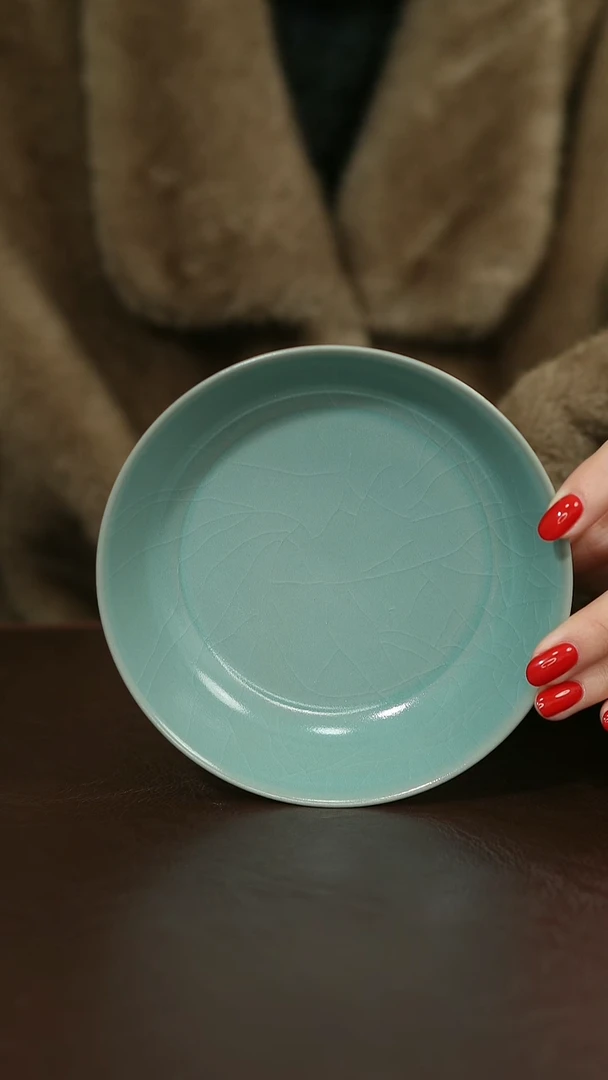 摆件瓷原矿原釉汝宋汝瓷 小圆洗