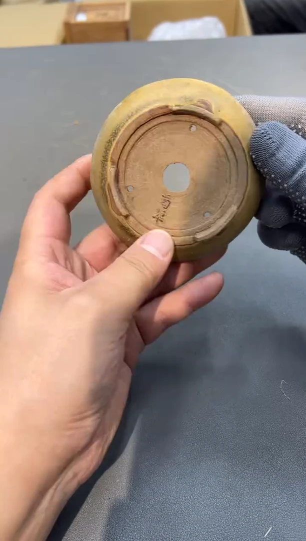 陶瓷榨***汤工艺品小四孤品收藏