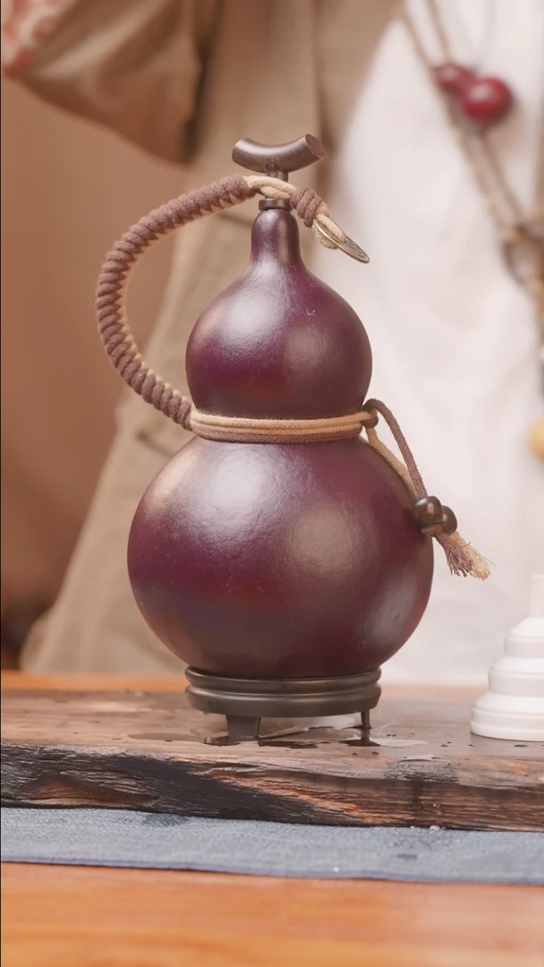 738号链接精品大漆葫芦现货现发[一物一拍]