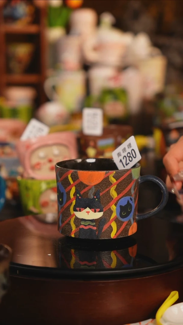 陶哩哩原创手作陶瓷（微瑕）1280