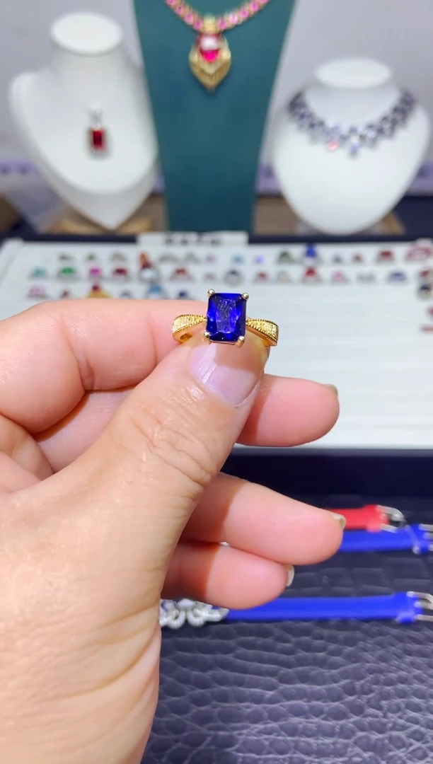 银S925镶嵌耳饰紫晶1