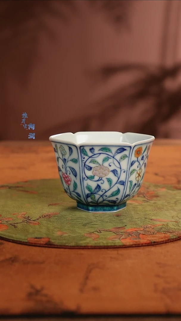 【闪购商品】 柴窑斗彩玗琪轩开窗