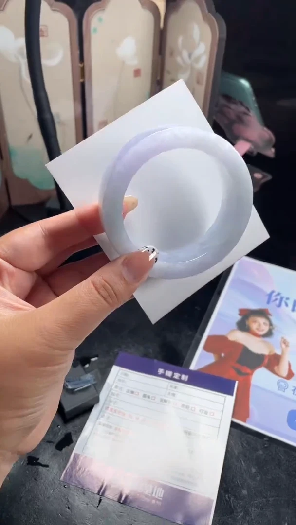 未镶嵌手镯定制翡翠L***USZAJC02DZS
