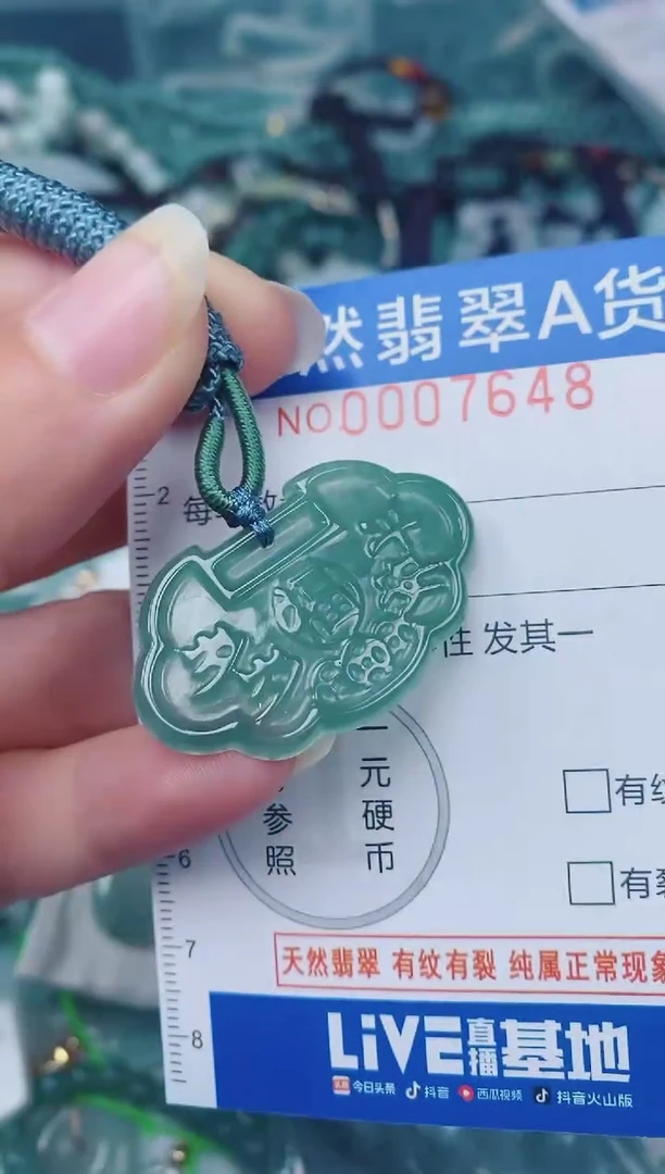 颈饰未镶嵌翡翠00007648