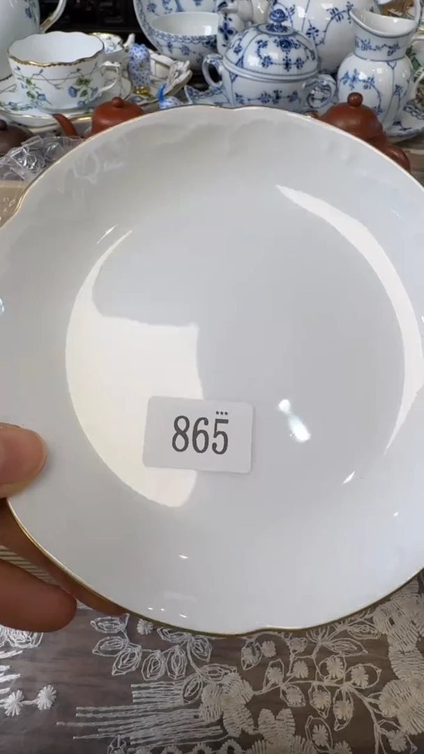 欢****）茶道具瓷器茶器  四个