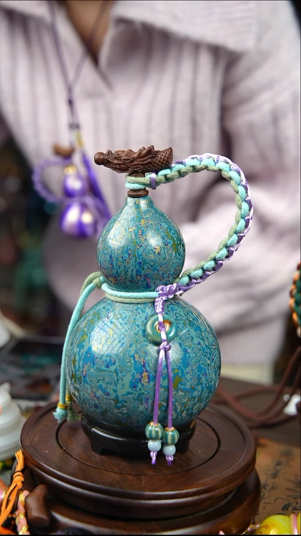 236号500ml左右非遗大漆酒葫芦