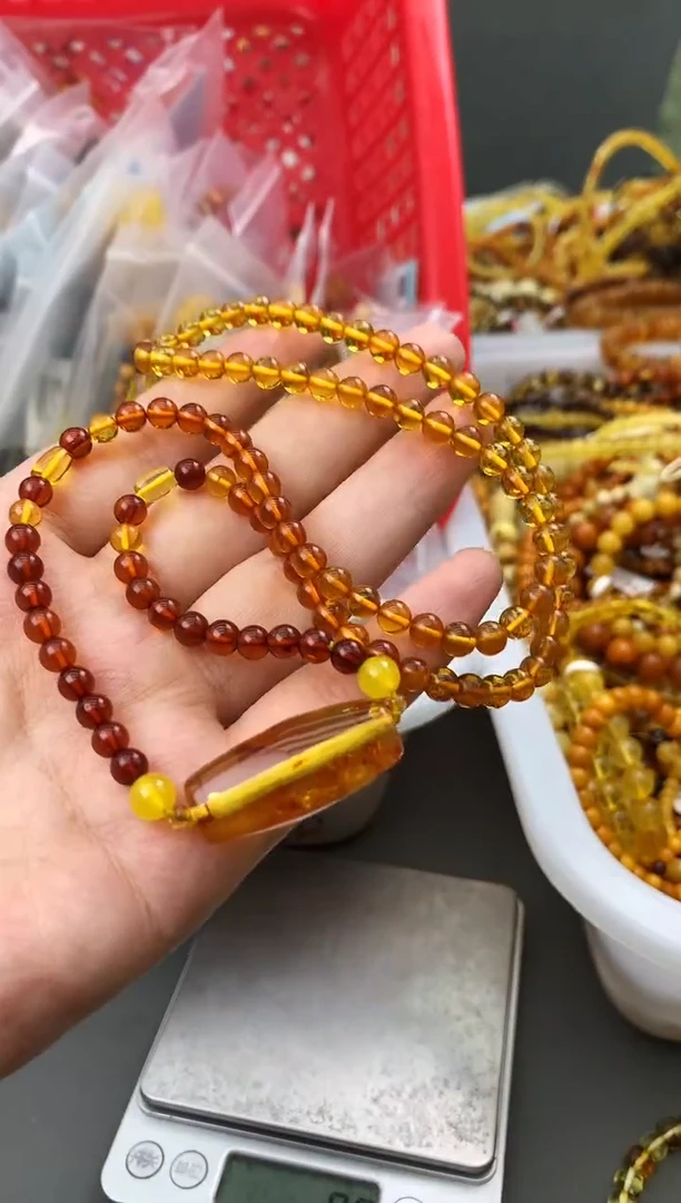 【闪购商品】琥珀珠宝奇石未镶嵌117