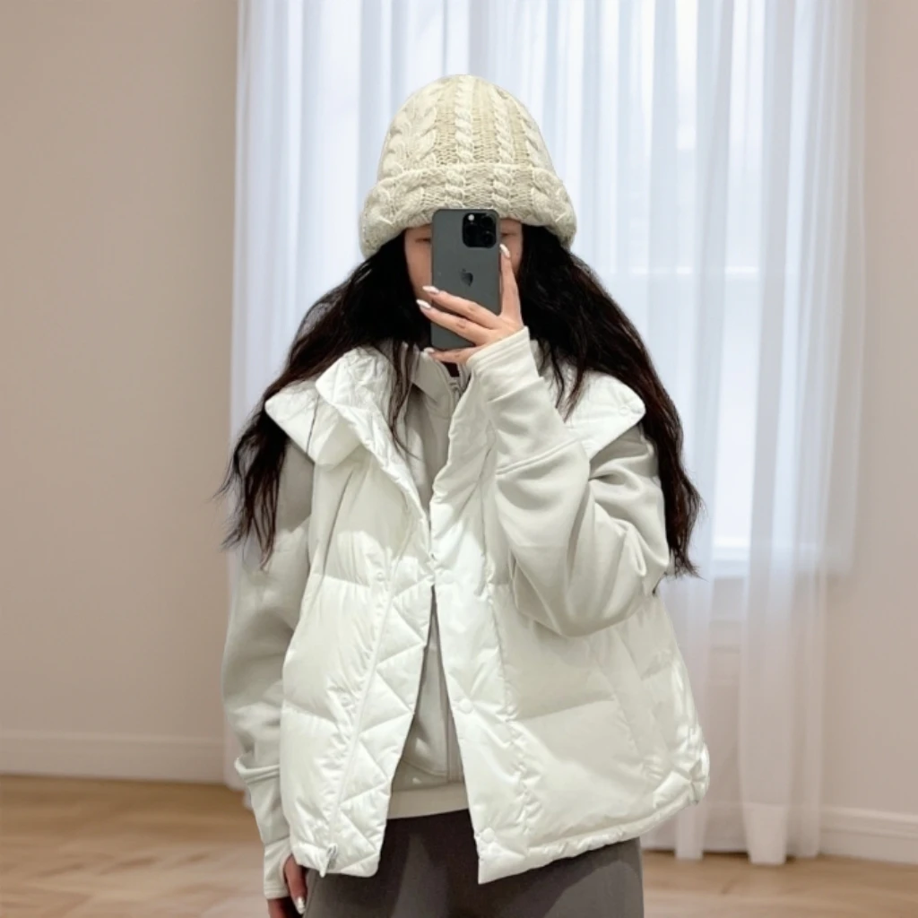 羽绒四格泡芙马甲