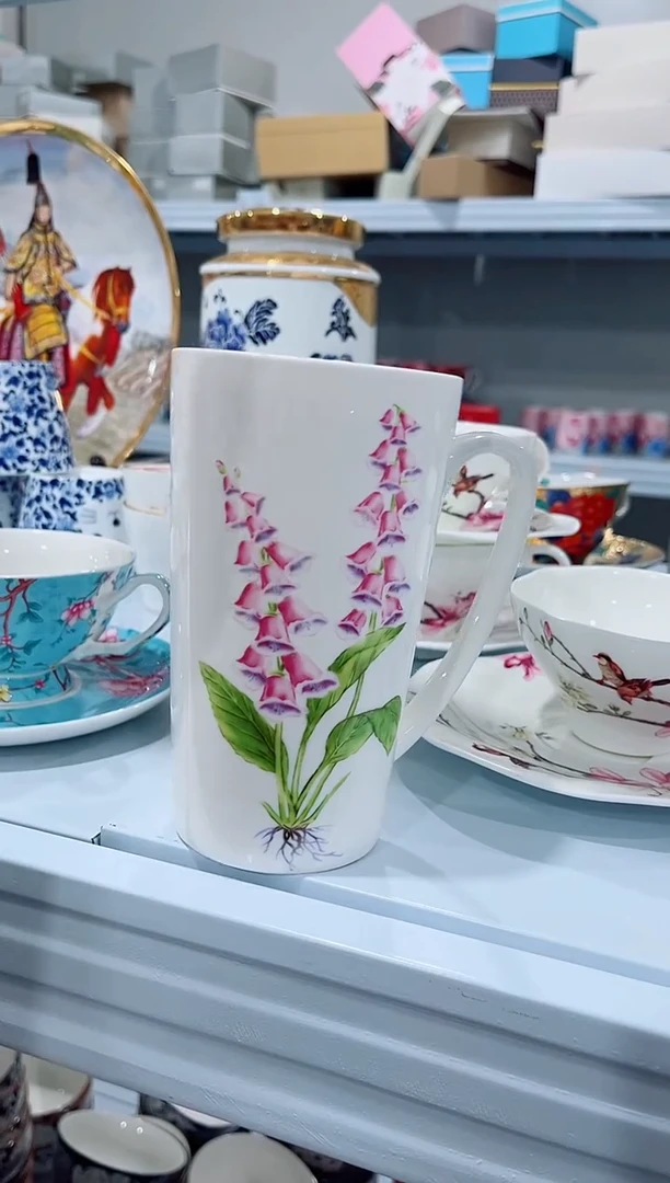 新骨瓷陶瓷（简装）大水杯一个