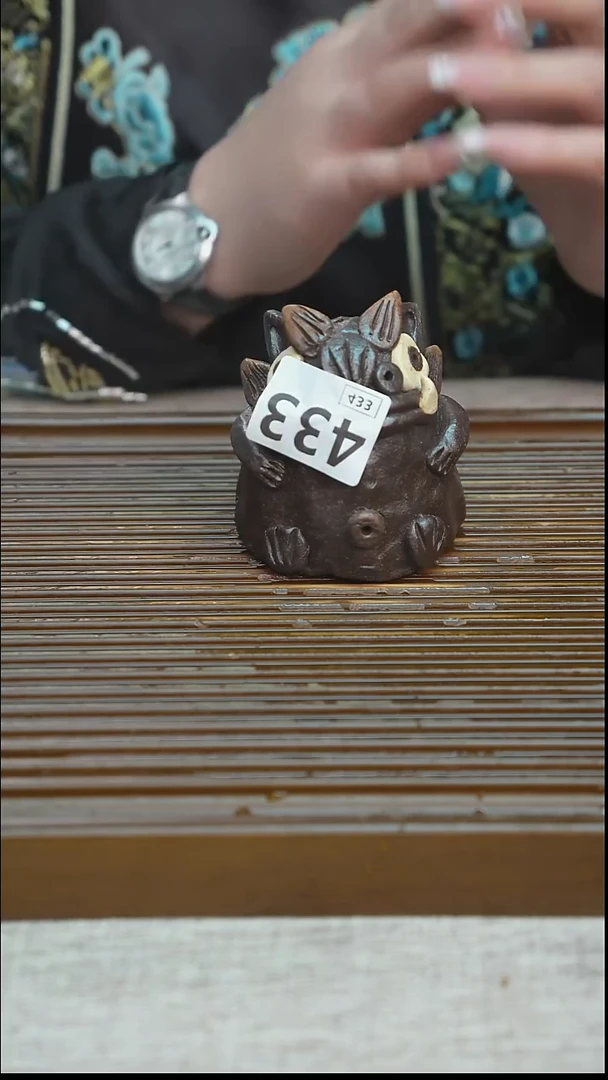 我***儿纯手工粗陶茶具每一只不一样