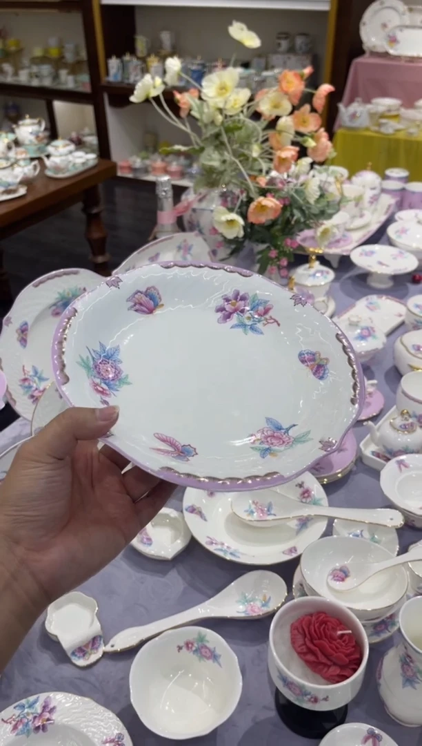 45%以上骨粉骨瓷9英寸饭盘