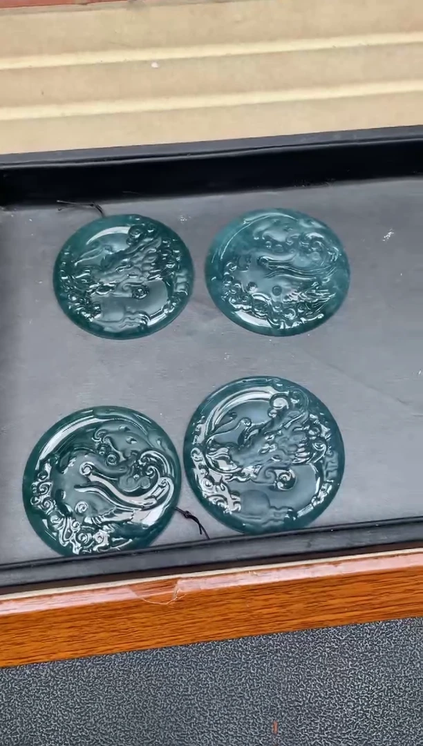 【闪购商品】定制翡翠未镶嵌多样性发货（只发一对）x60