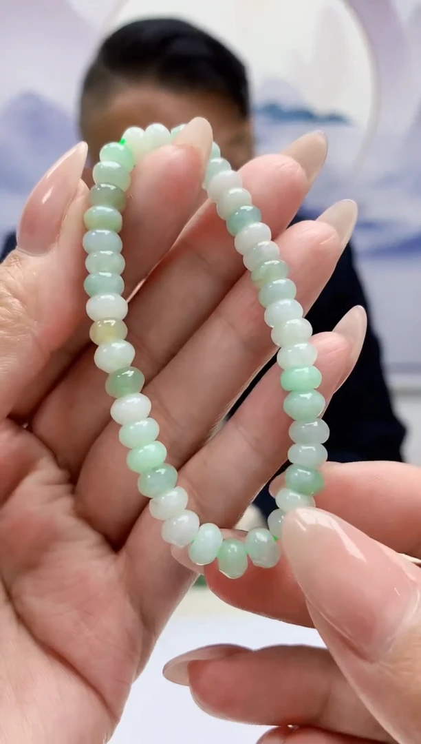 【闪购商品】翡翠颈饰未镶嵌4969MM-jj手串3