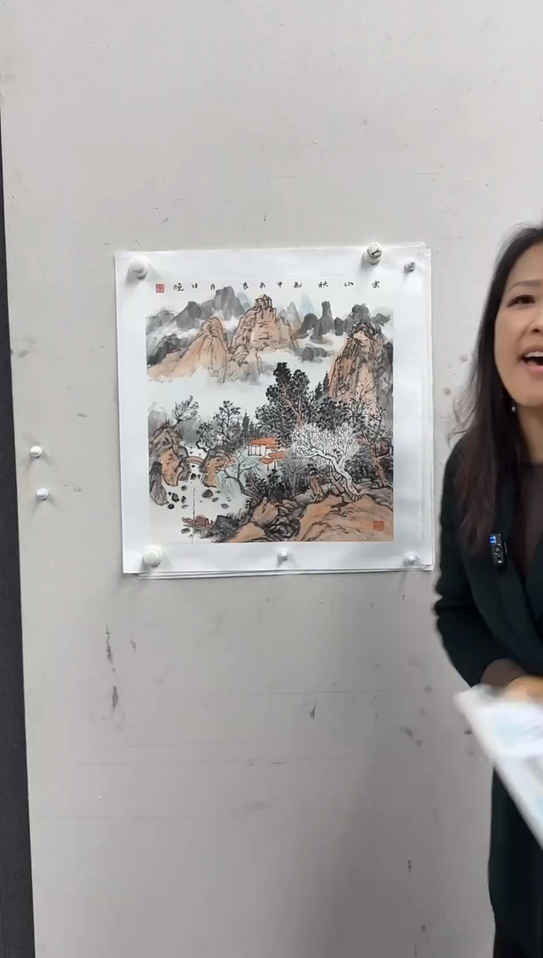 国画炳山艺术--张晓老师作品