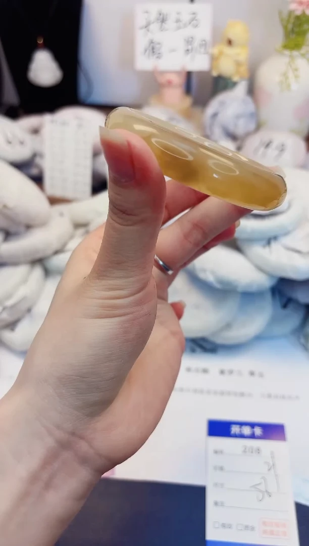 【闪购商品】石英质玉手镯未镶嵌208-财气镯-圈口56