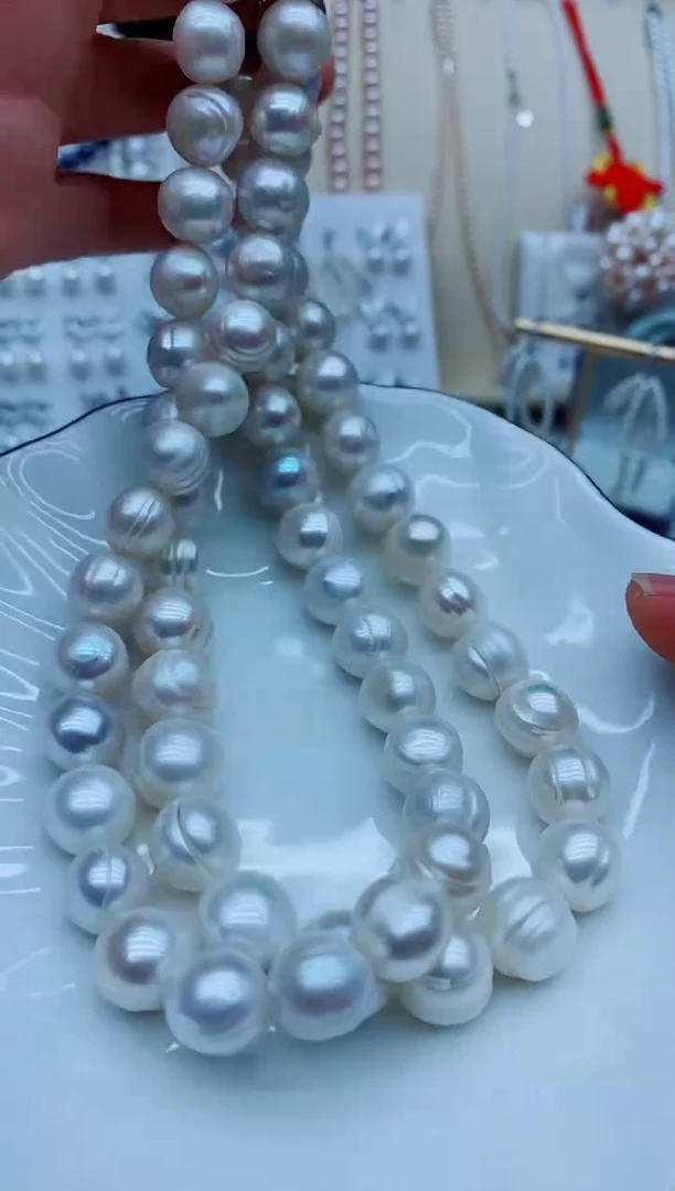项链未镶嵌淡水珍珠项链多样性发其一