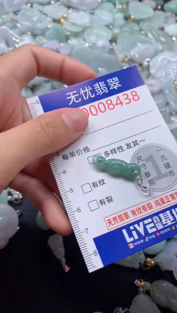 颈饰未镶嵌翡翠8438