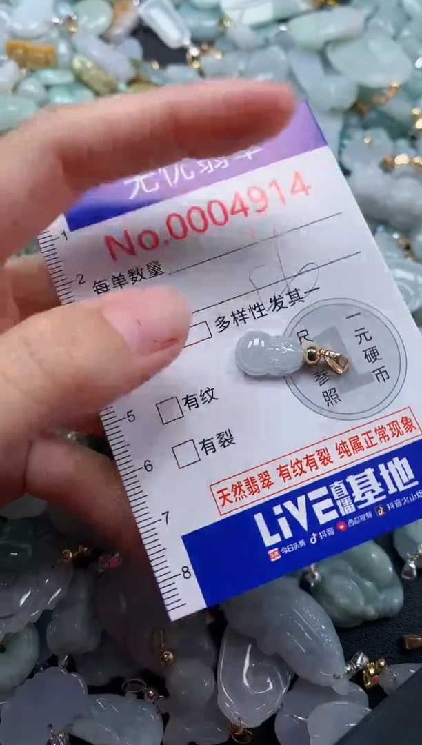 颈饰未镶嵌翡翠4914