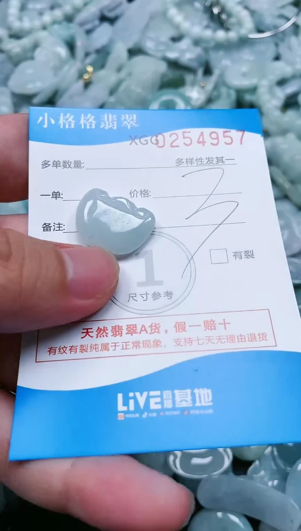 翡翠未镶嵌颈饰闪购商品0254957